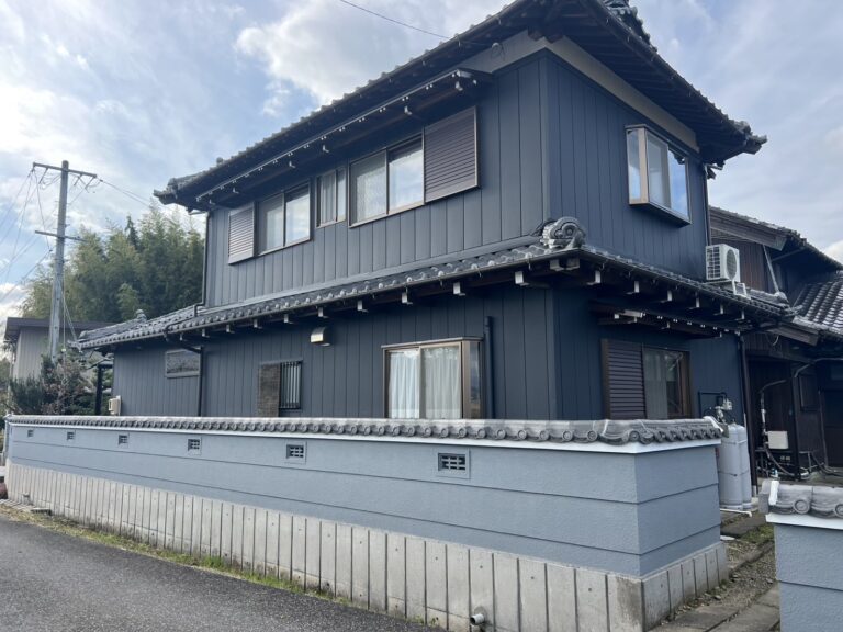 岐阜県本巣市　シリコン塗料（70万円）